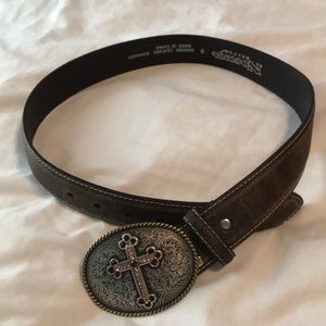 Leather belt from Cavanders
